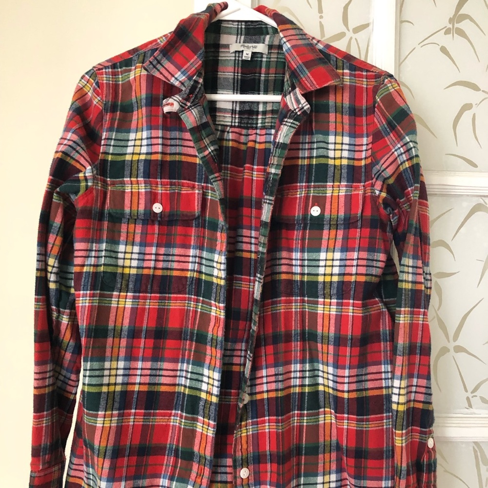 Soft red flannel - Madewell